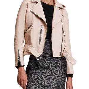 ALLSAINTS Balfern Leather Biker Jacket - US 4